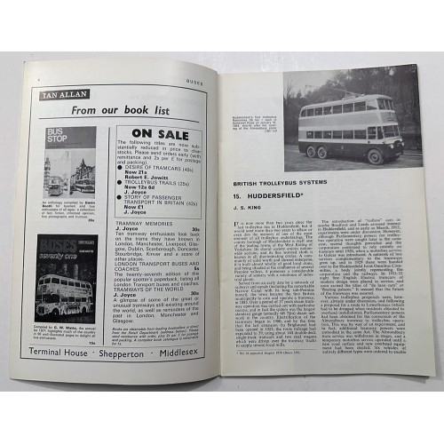 Buses Magazine for year 1971 - 11 issues (March missing) Buses Magazine for year 1971 - 11 issues (March missing)