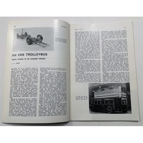 Buses Magazine for year 1971 - 11 issues (March missing) Buses Magazine for year 1971 - 11 issues (March missing)