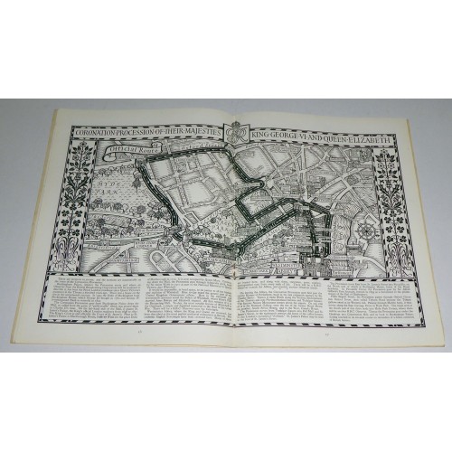 King George VI Coronation - Official Souvenir Programme - Philco Staff Gift King George VI Coronation - Official Souvenir Programme - Philco Staff Gift