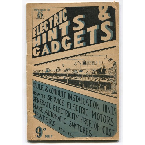 Vintage 1940s BP 'Electric Hints & Gadgets' Booklet by Arthur L. Golding