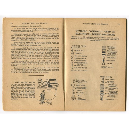 Vintage 1940s BP 'Electric Hints & Gadgets' Booklet by Arthur L. Golding Vintage 1940s BP 'Electric Hints & Gadgets' Booklet by Arthur L. Golding