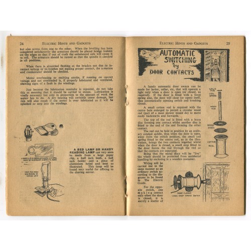 Vintage 1940s BP 'Electric Hints & Gadgets' Booklet by Arthur L. Golding Vintage 1940s BP 'Electric Hints & Gadgets' Booklet by Arthur L. Golding
