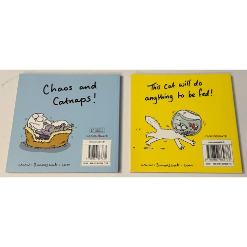 Simon's Cat Wake Up!/Feed Me! Picture Books by Simon Tofield (Paperback)