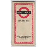 London Transport Central Bus Map 1959 No.3 - 759/1...