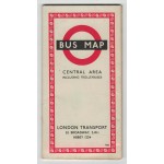 London Transport Central Bus Map 1960 No.4 - 1060 ...