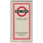 London Transport Central Bus Map 1960 No.3 - 660 1...
