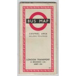 London Transport Central Bus Map 1961 No.4 - 1061/...