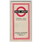 London Transport Central Bus Map 1961 No.2 - 461 1...