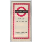 London Transport Central Bus Map 1962 No.3 - Print...