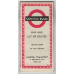 London Transport Central Bus Map 1963 No.3 - Print...