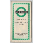London Transport Country Bus Map 1960 - Print ref ...