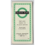 London Transport Country Bus Map 1962 - Print ref ...