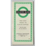 London Transport Country Bus Map 1964 - Print ref ...