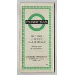 London Transport Country Bus Map 1965 - Print ref ...