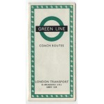London Transport Green Line Coach Folder Map (1965...