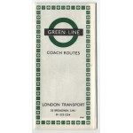 London Transport Green Line Coach Folder Map 1968 ...