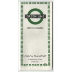 London Transport Green Line Coach Folder Map 1969 ...