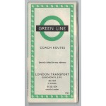 London Transport Green Line Coach Pictorial Map 19...