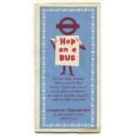 London Transport 'Hop on a Bus' Leaflet 1960  - Pr...