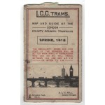 LCC Trams Map & Guide of the London County Cou...