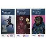 Set of 3 Night Tube guides - October 2016, Decembe...