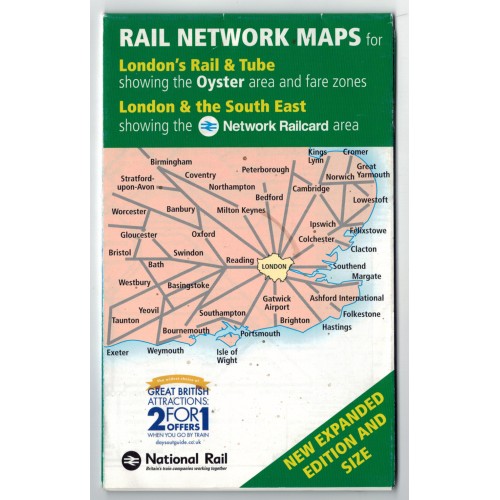 Rail Network Maps for London's Rail & Tube - 20th November 2019