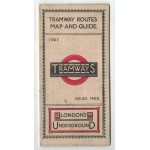 London Tramway Routes Map and Guide - 1927