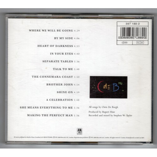 Chris De Burgh - Power Of Ten CD Chris De Burgh - Power Of Ten CD