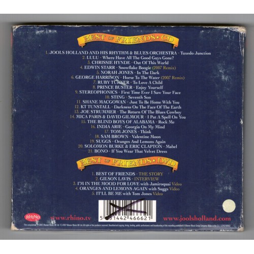 Jools Holland - Best of Friends CD/DVD