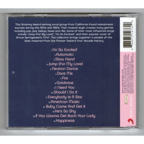 Jump - The Best of The Pointer Sisters CD