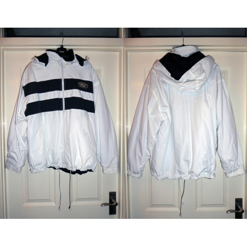 SF City Ware Brand Mens Reversible Jacket with Detachable Hood - Size Small