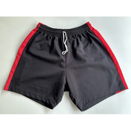 UNBRANDED MENS SHORTS - Colour Black/Red - Size 32 UNBRANDED MENS SHORTS - Colour Black/Red - Size 32