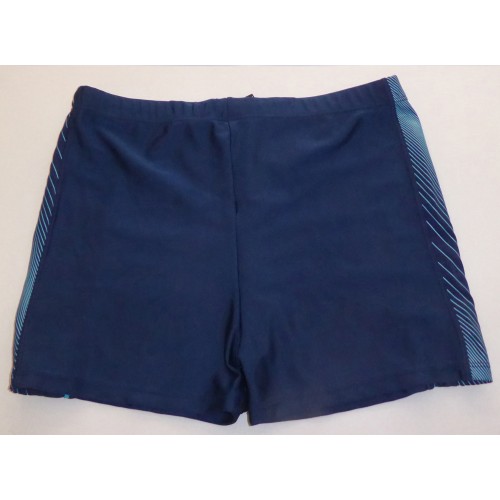 UNBRANDED MEN'S NYLON/ELASTANE TRUNKS - Colour Blue pattern - Size S UNBRANDED MEN'S NYLON/ELASTANE TRUNKS - Colour Blue pattern - Size S