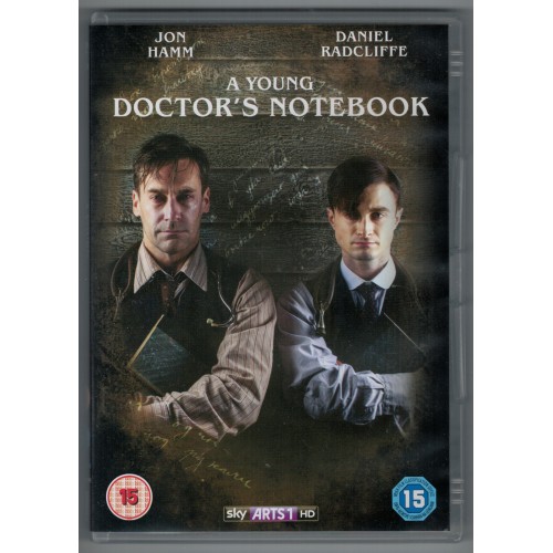 A YOUNG DOCTOR'S NOTEBOOK DVD starring Jon Hamm and Daniel Radcliffe Rating 15