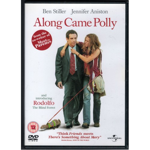 ALONG CAME POLLY DVD starring Ben Stiller and Jennifer Aniston Rating 12