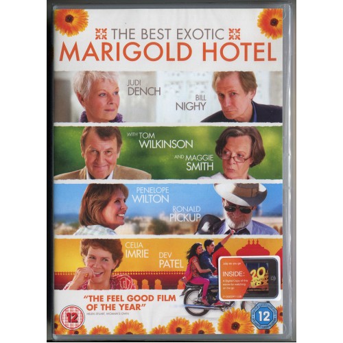 THE BEST EXOTIC MARIGOLD HOTEL DVD - BRAND NEW SEALED Rating 12