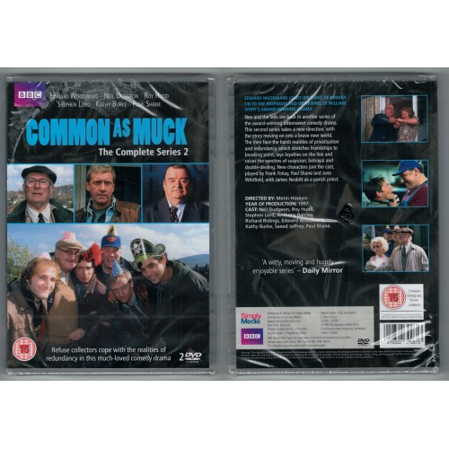 COMMON AS MUCK The Complete Series 2 DVD - BRAND NEW SEALED