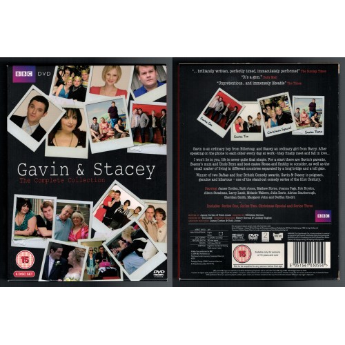 GAVIN & STACEY COMPLETE COLLECTION - Series 1/2/3/Christmas Special 6dvd Box Set