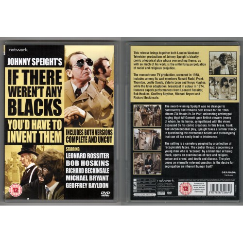 IF THERE WEREN'T ANY BLACKS YOU'D HAVE TO INVENT THEM DVD both versions complete