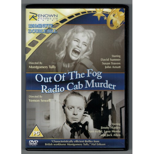 OUT OF THE FOG / RADIO CAB MURDER DVD (DOUBLE BILL) 