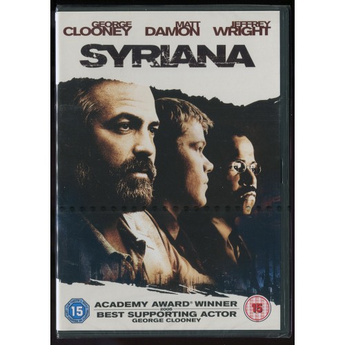 SYRIANA DVD starring George Clooney, Matt Damon - BRAND NEW SEALED Rating 15