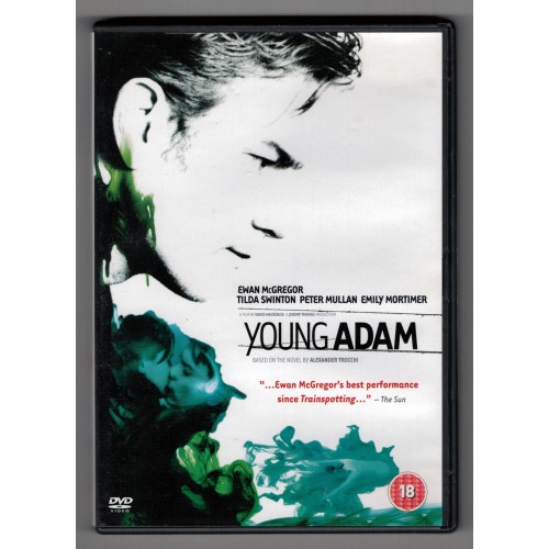 YOUNG ADAM DVD staring Ewan McGregor Rating 18