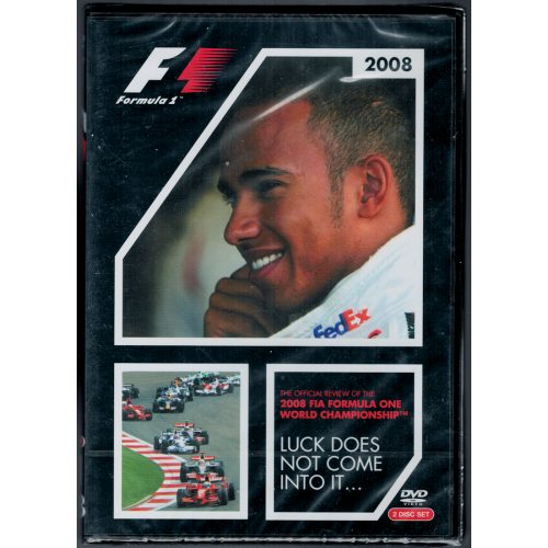 Formula 1 - Season Review 2008 (DVD 2008) 2-Disc Set - BRAND NEW