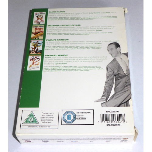 The Fred Astaire Collection (4 DVD 2011) Rating U