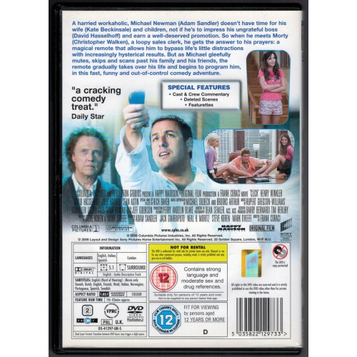 Click (DVD 2007) Rating 12