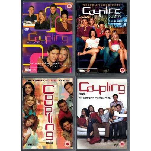 BBC Coupling - Complete Series 1-4 (DVD) Set of 4 - Rating 15