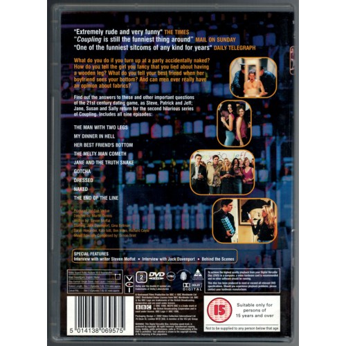 BBC Coupling - Complete Series 1-4 (DVD) Set of 4 - Rating 15