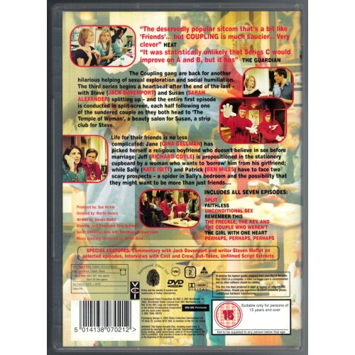 BBC Coupling - Complete Series 1-4 (DVD) Set of 4 - Rating 15