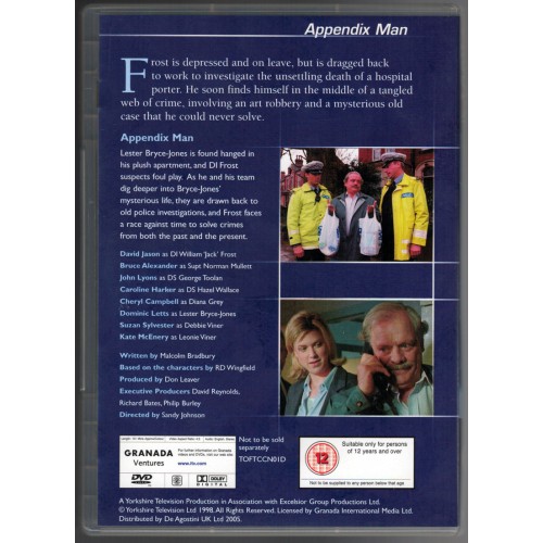 A Touch Of Frost - Appendix Man (DVD 2007) Rating 12