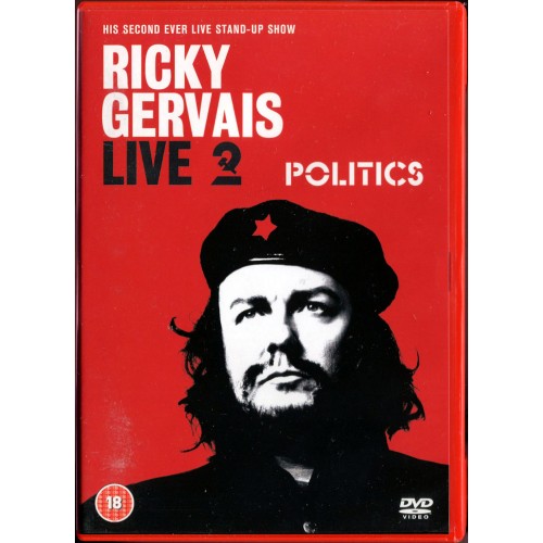 Ricky Gervais Live 2: Politics (DVD 2004) Rating 18